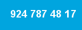 924 787 48 17 924 787 48 17